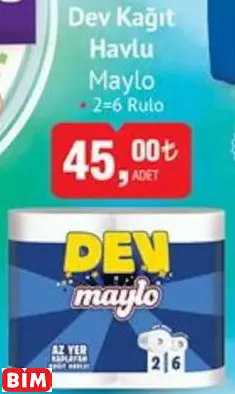 MAYLO DEV KAĞIT HAVLU MAYLO DEV KAĞIT HAVLU